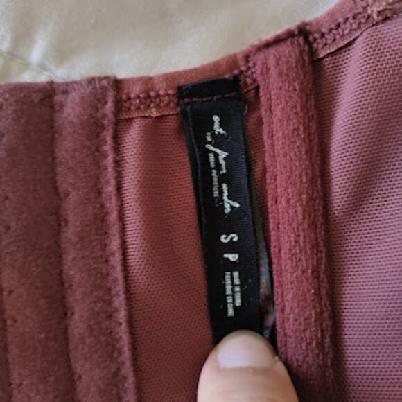 OUT FROM UNDER | Modern Love Chocolate Brown Lace Mesh Sweetheart Corset Urban S - Picture 12 of 15